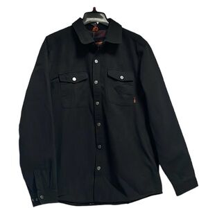Realtree Men's Black Shirt Jacket